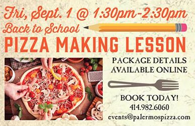 Back-to-School Pizza-Making Fun