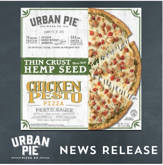 Urban Pie Launches Hemp Seed Pizza