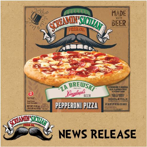 Screamin’ Sicilian and Jacob Leinenkugel Brewing Company Team Up for New Line of Wisconsin-Style, Beer Crust Pizzas