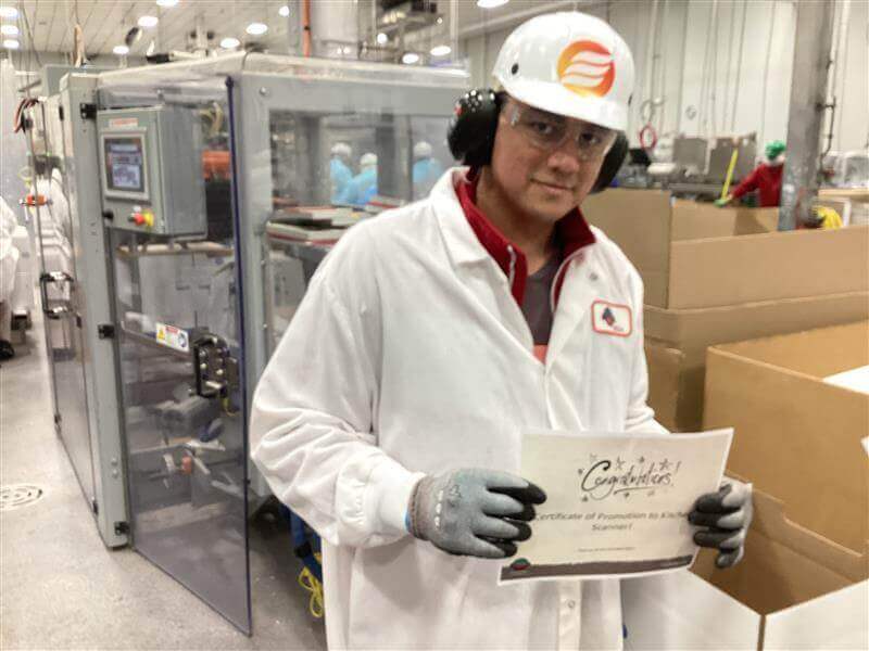 Certificate of promotion