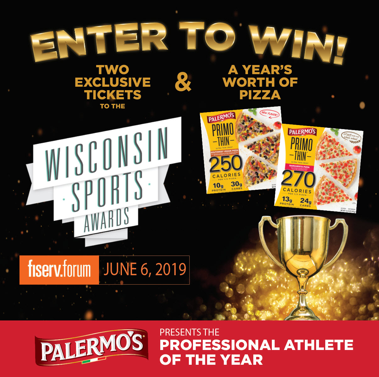 Join Palermo’s at the Wisconsin Sports Awards