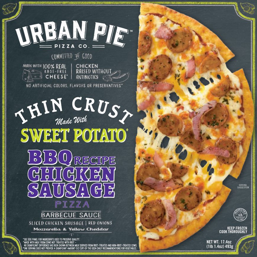 2019 – URBAN PIE LAUNCHES VEGETABLE CRUST PIZZAS