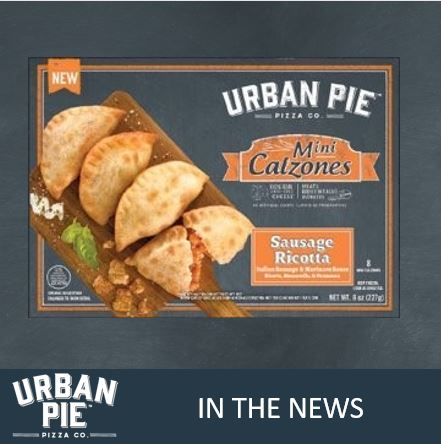 Urban Pie Pizza Co. Enters Snack Category with New Mini Calzones