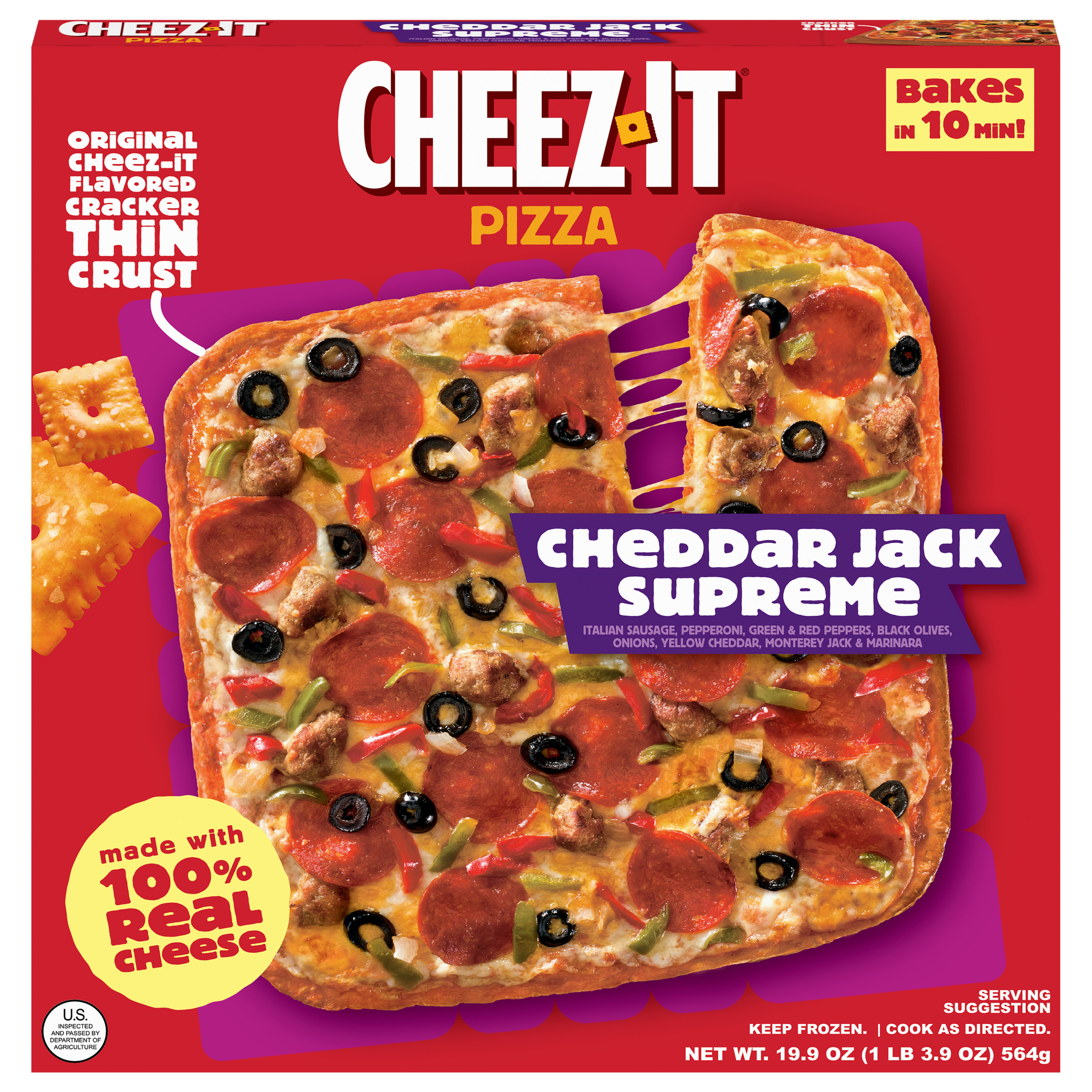 2025 - Cheez-It™ Frozen Pizza: The Ultimate Snack Collaboration Hits Shelves