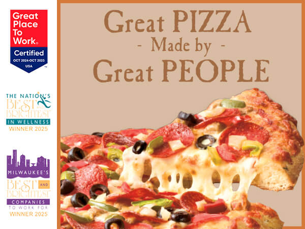Great pizza made by great people